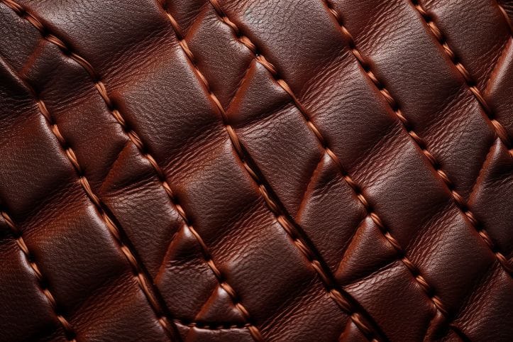 Curated selection of Italian leather swatches